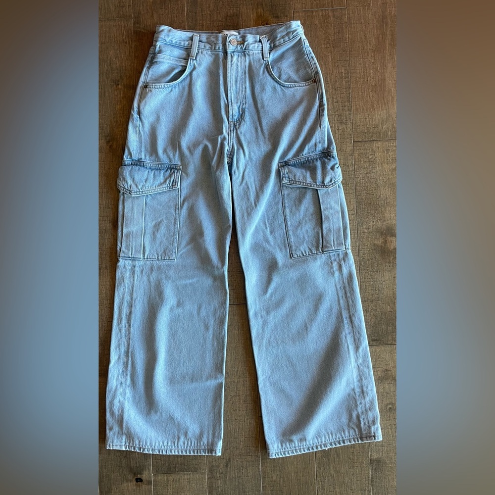 Agolde Minka Cargo Jeans size 26